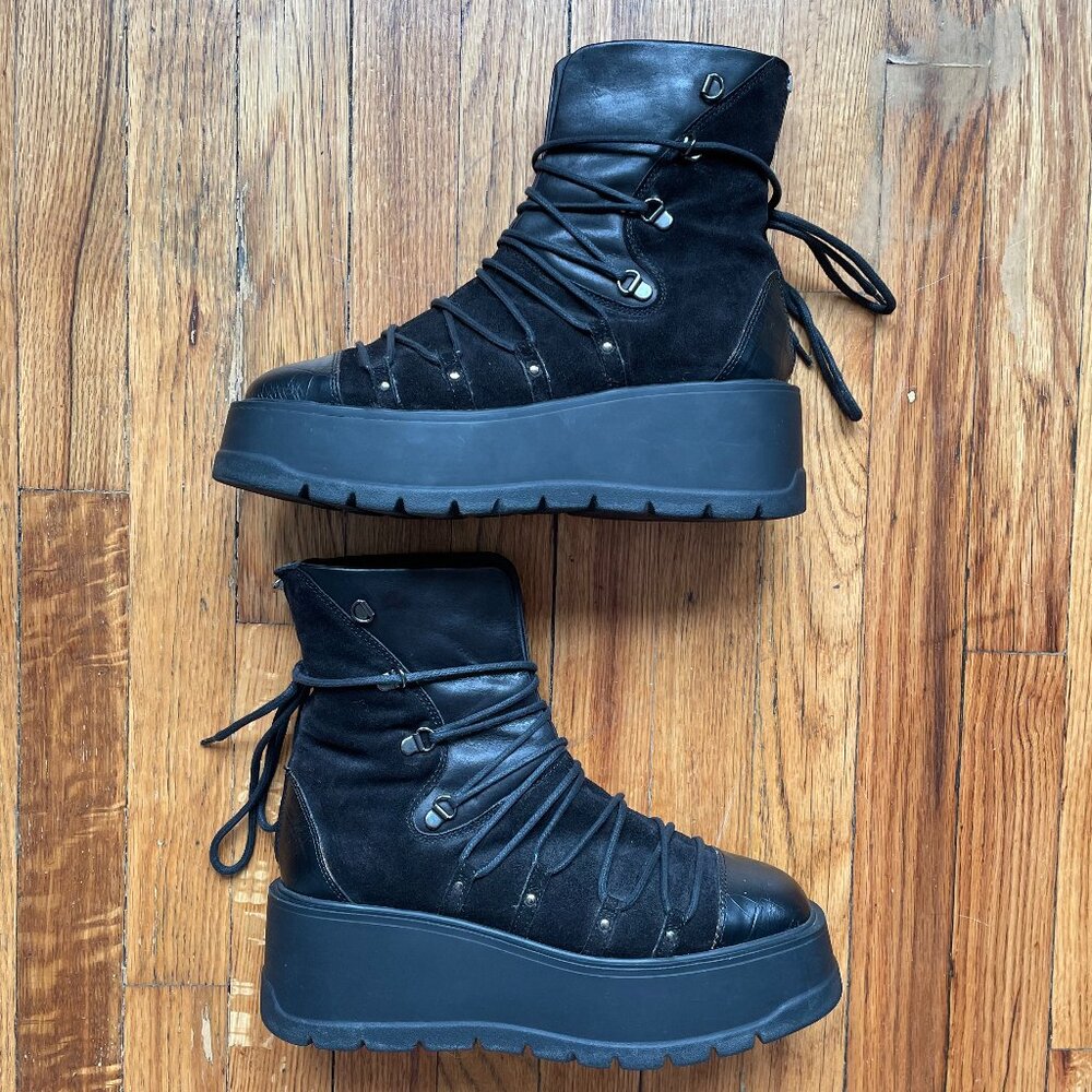 Free People Simone Wedge Boots